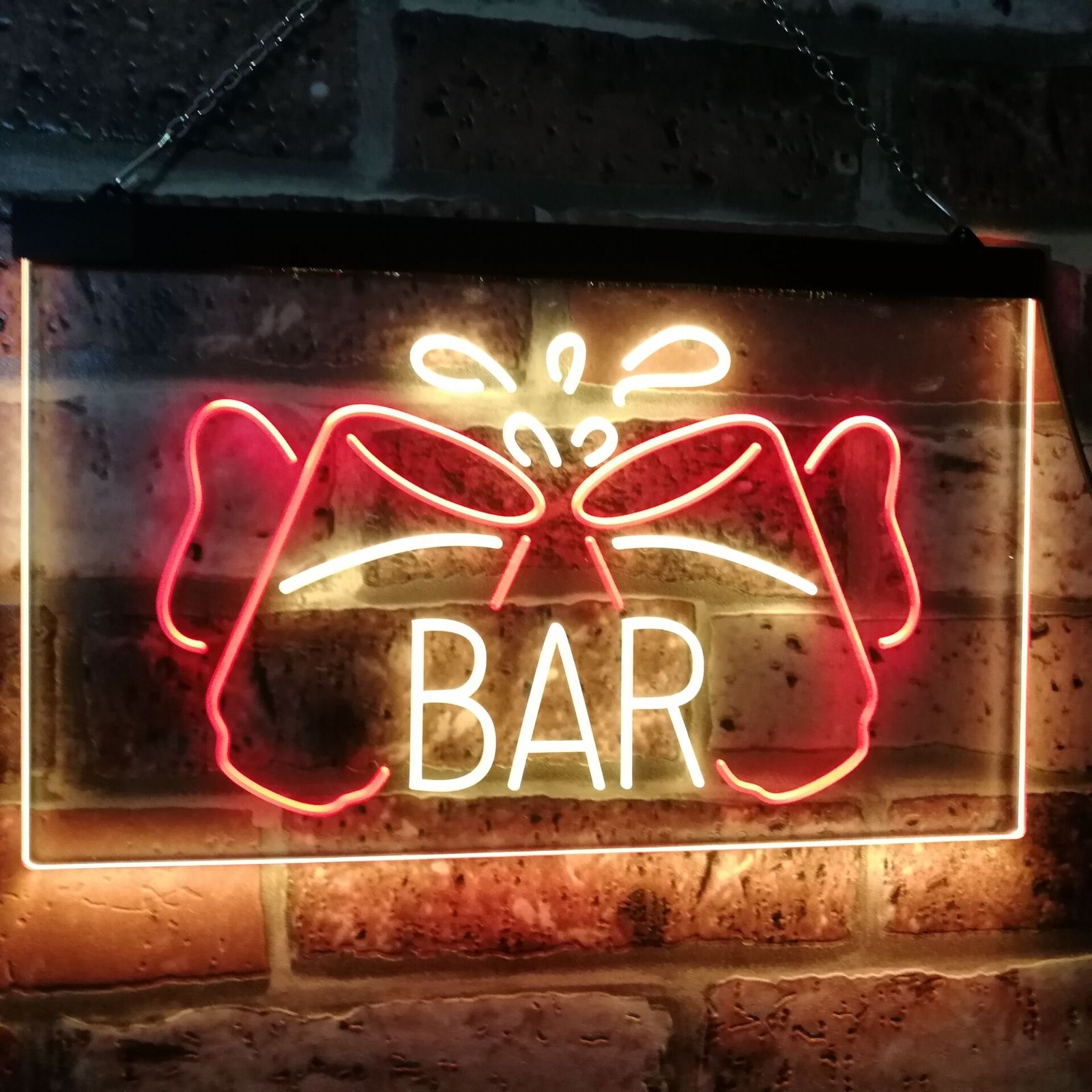 Beer Mugs Bar Dual Color Led Neon Sign